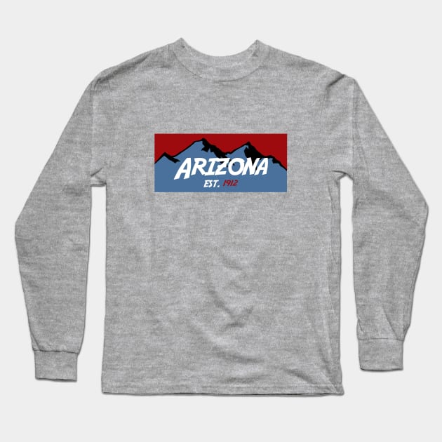 Arizona Mountains Long Sleeve T-Shirt by AdventureFinder